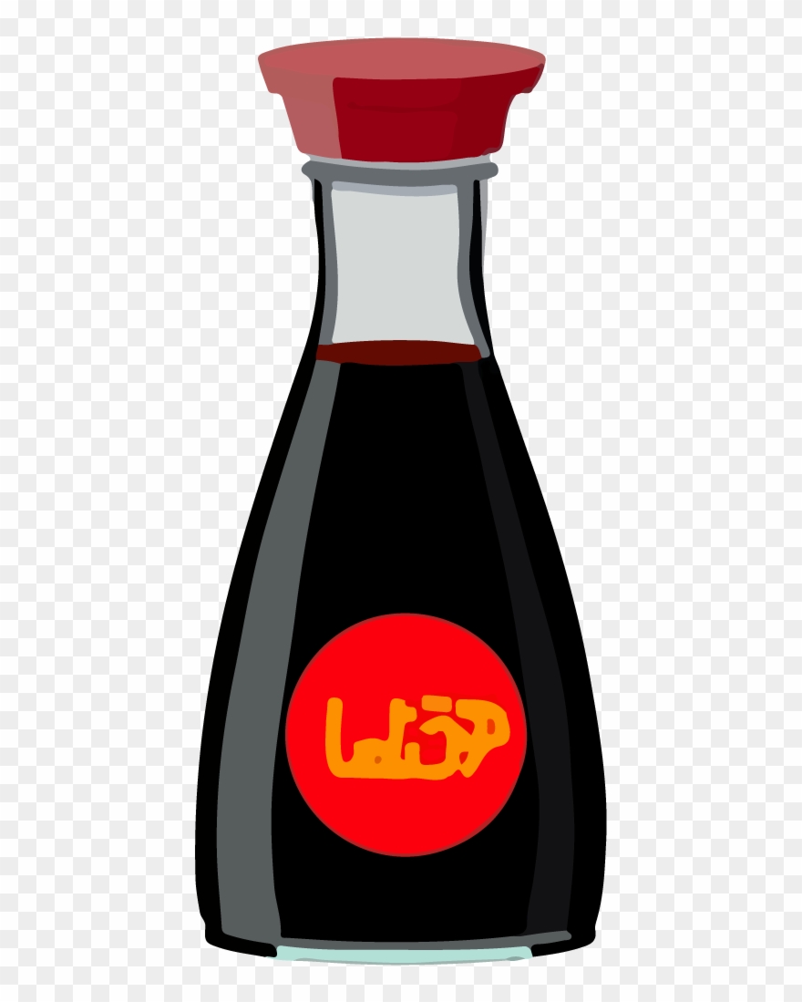 Jpg Freeuse Download Hamburger Soybean Clip Art Bottle - Soy Sauce Clipart - Png Download