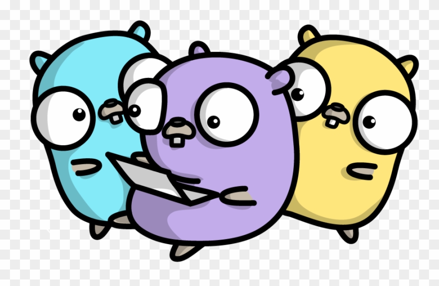 Go Lang Gopher Clipart