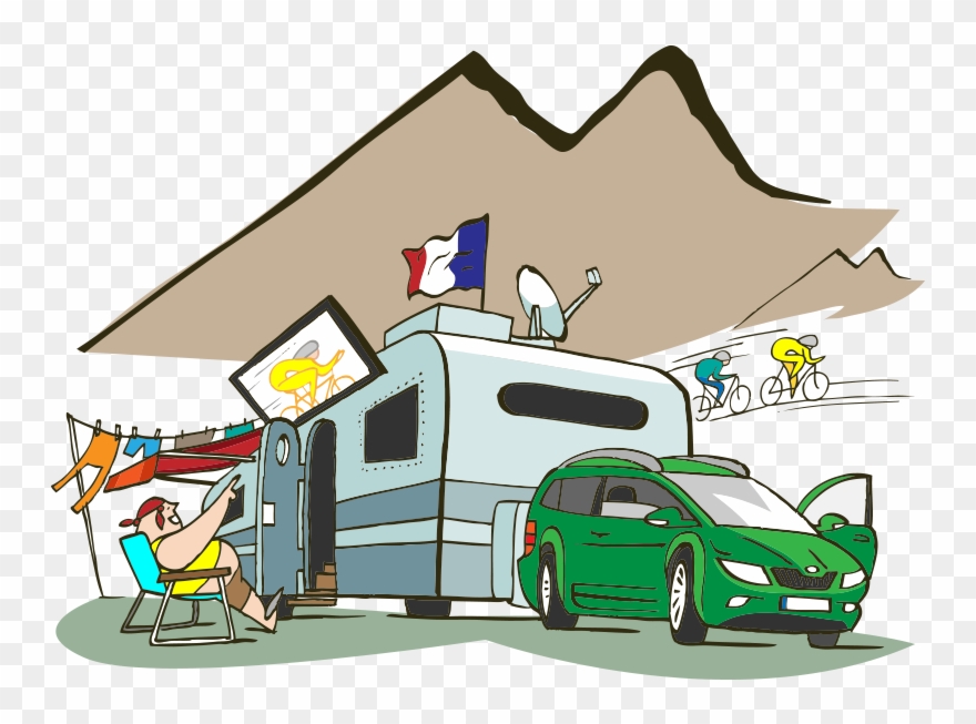 Caravans-edited - Download Clipart