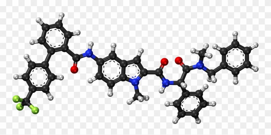 Dirlotapide Ball And Stick Model - Important Biochemicals And Organic Compounds [book] Clipart