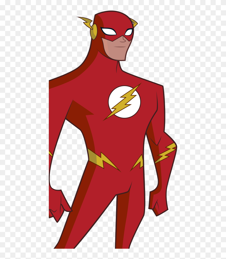 Flash Clip Justice League - Justice League Action The Flash - Png Download