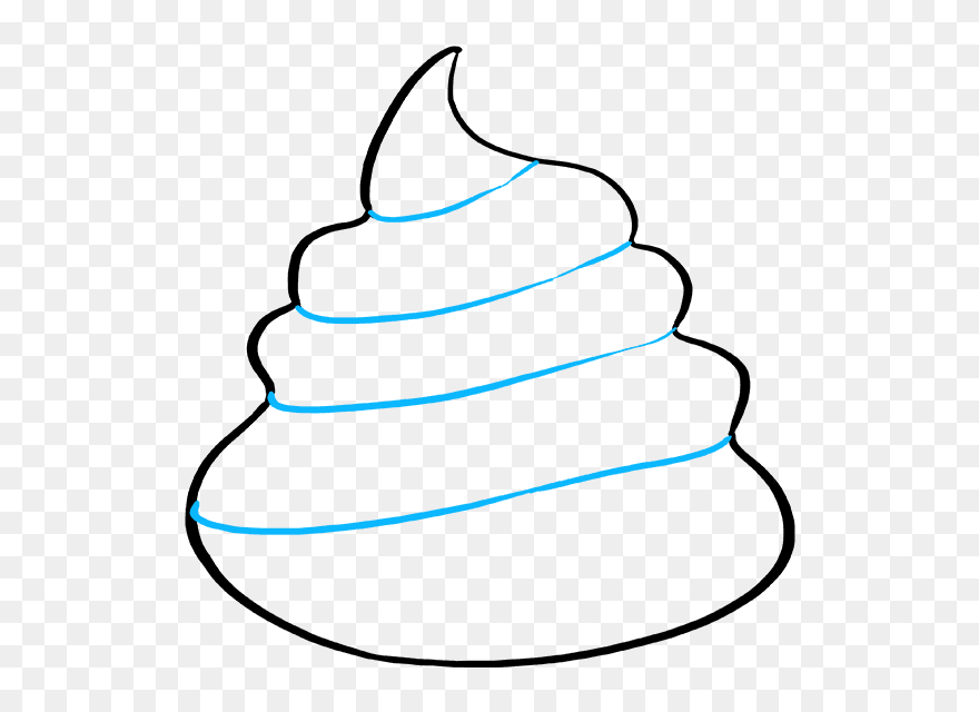 How To Draw Poop Emoji Clipart
