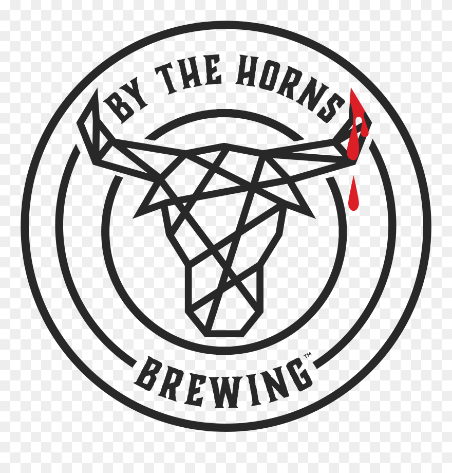 By The Horns Brewing - Emblem Clipart