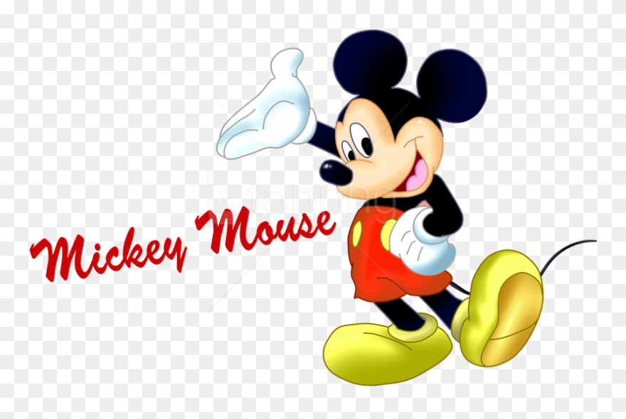 Free Png Download Mickey Mouse Photo Clipart Png Photo - Mickey Mouse Disney Thank You Transparent Png