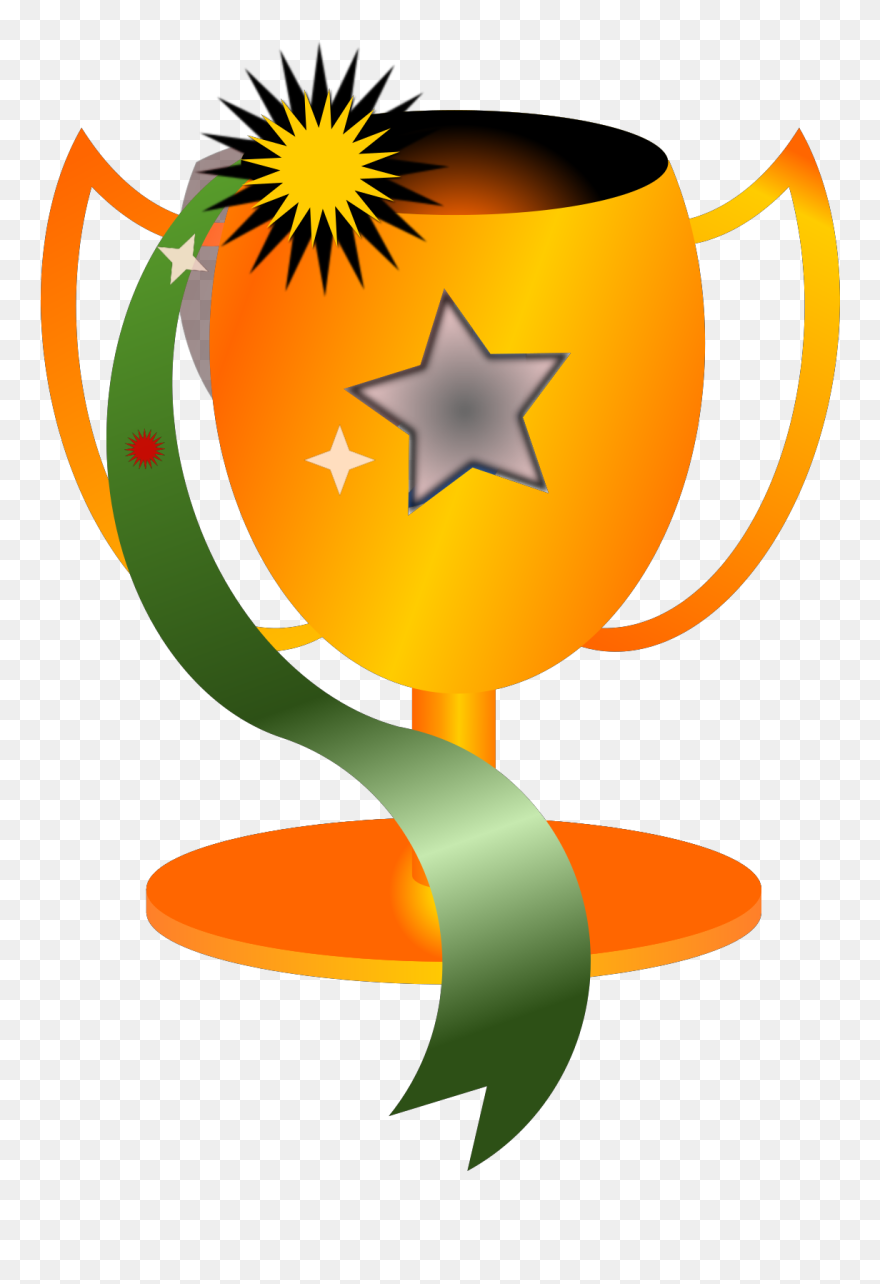 Medal And Trophy Clip Art - Png Download