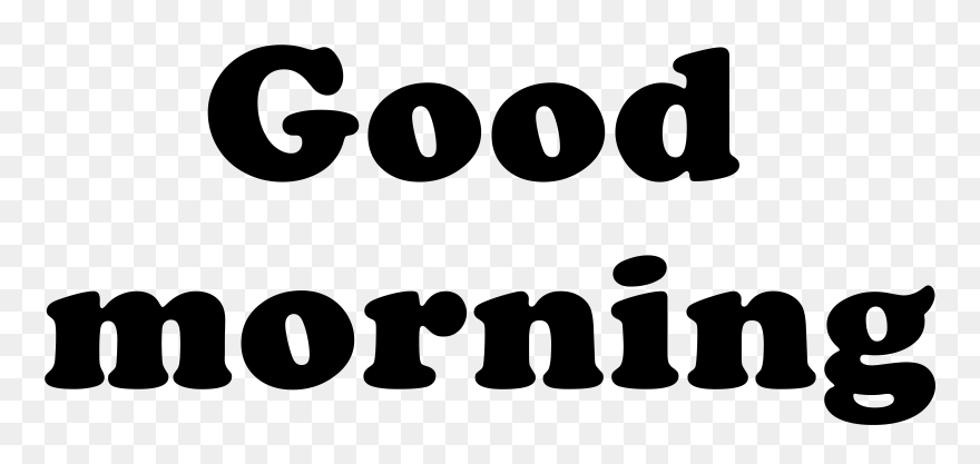 Good Morning Png - Graphics Clipart