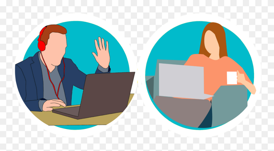 Teletherapy Counseling Clipart