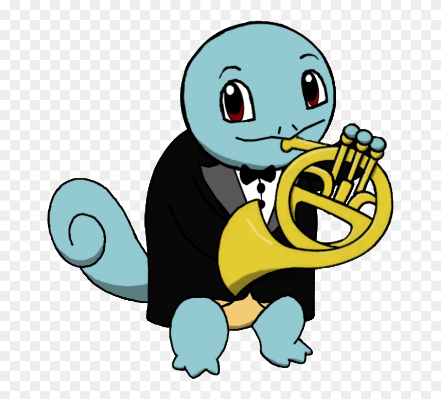 Orchestra Clipart Band Member - Clipart French Horn - Png Download