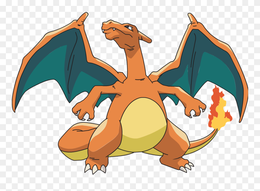 Pokemon Clipart Charizard, Pokemon Charizard Transparent - Pokemon Charizard - Png Download
