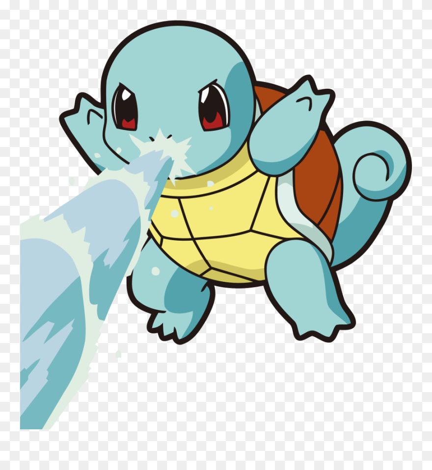 Collection Of Free Squirtle Transparent Anime - Squirtle Pokemon Clipart