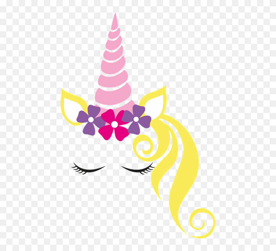 Transparent Unicorn Horn Clipart - Transparent Background Unicorn Crown Png