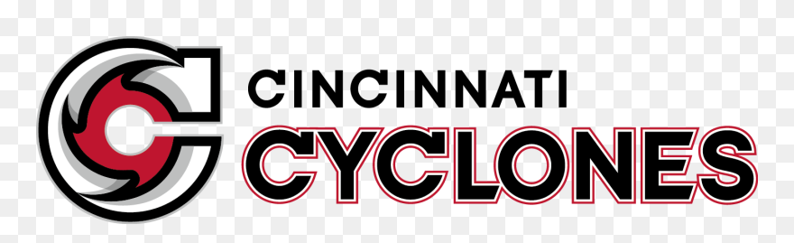 Cincinnati Cyclones Horizontal Logo Clip Arts - Cincinnati Cyclones Logo Png Transparent Png