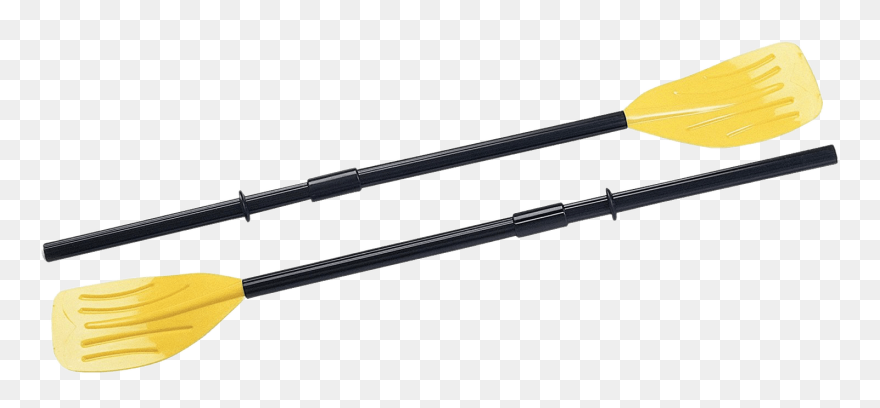 Yellow And Black Oars Clip Arts - Oars Png Transparent Png