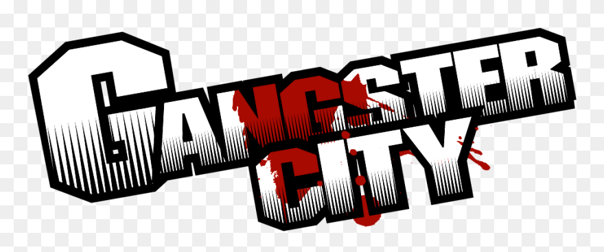 Mark Bendon - Gangster City Text Png Clipart