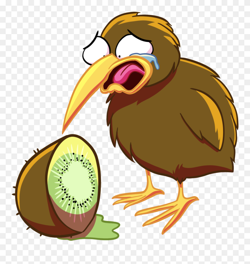 Kiwi Kiwi Bird Kiwi Fruit Oops Art Marachi Studios - Kiwi Fruit Kiwi Bird Clipart