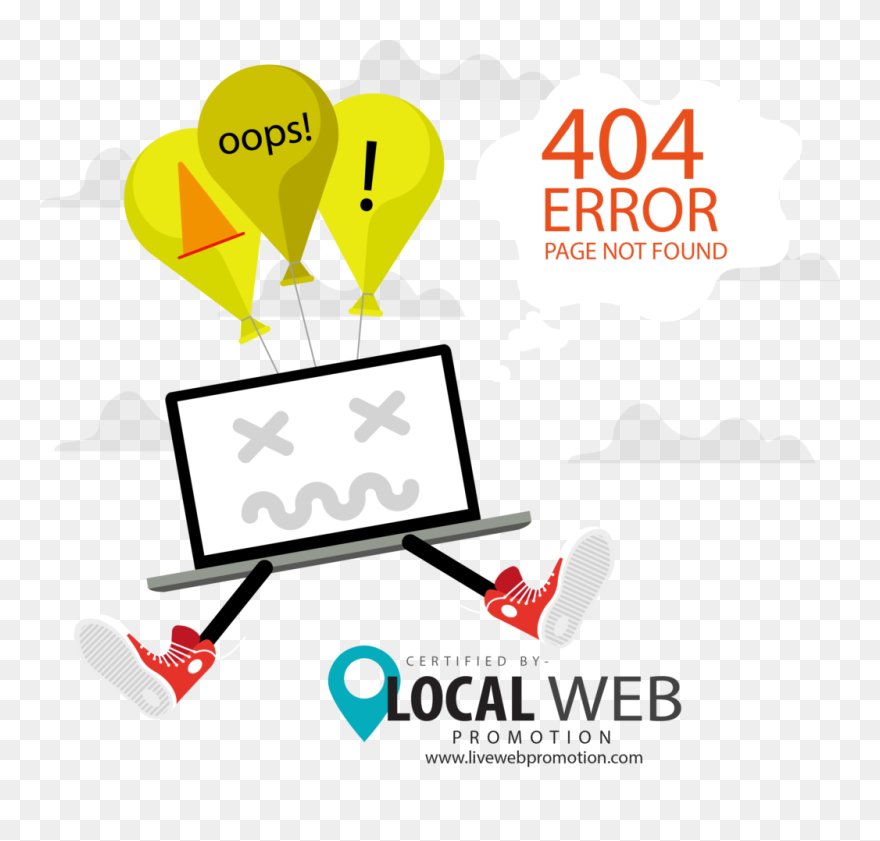 404 Error Fixing Clipart