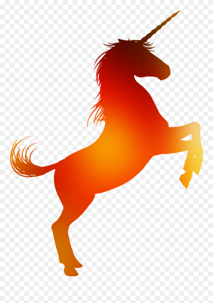 Horse Vector Graphics Royalty-free Rearing Illustration - Gold Unicorn Wall Decal Clipart