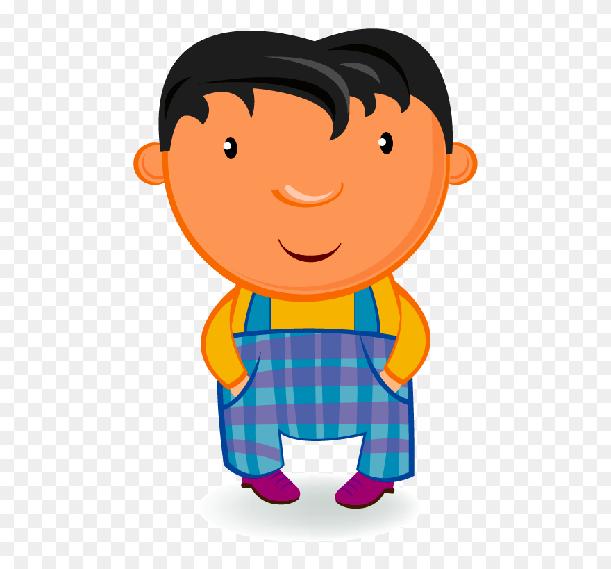 Transparent Boy Brush Teeth Clipart - Kids Vector - Png Download