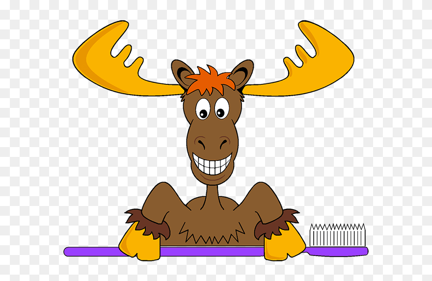 Kalispell Kidds Moose Logo - Cartoon Clipart
