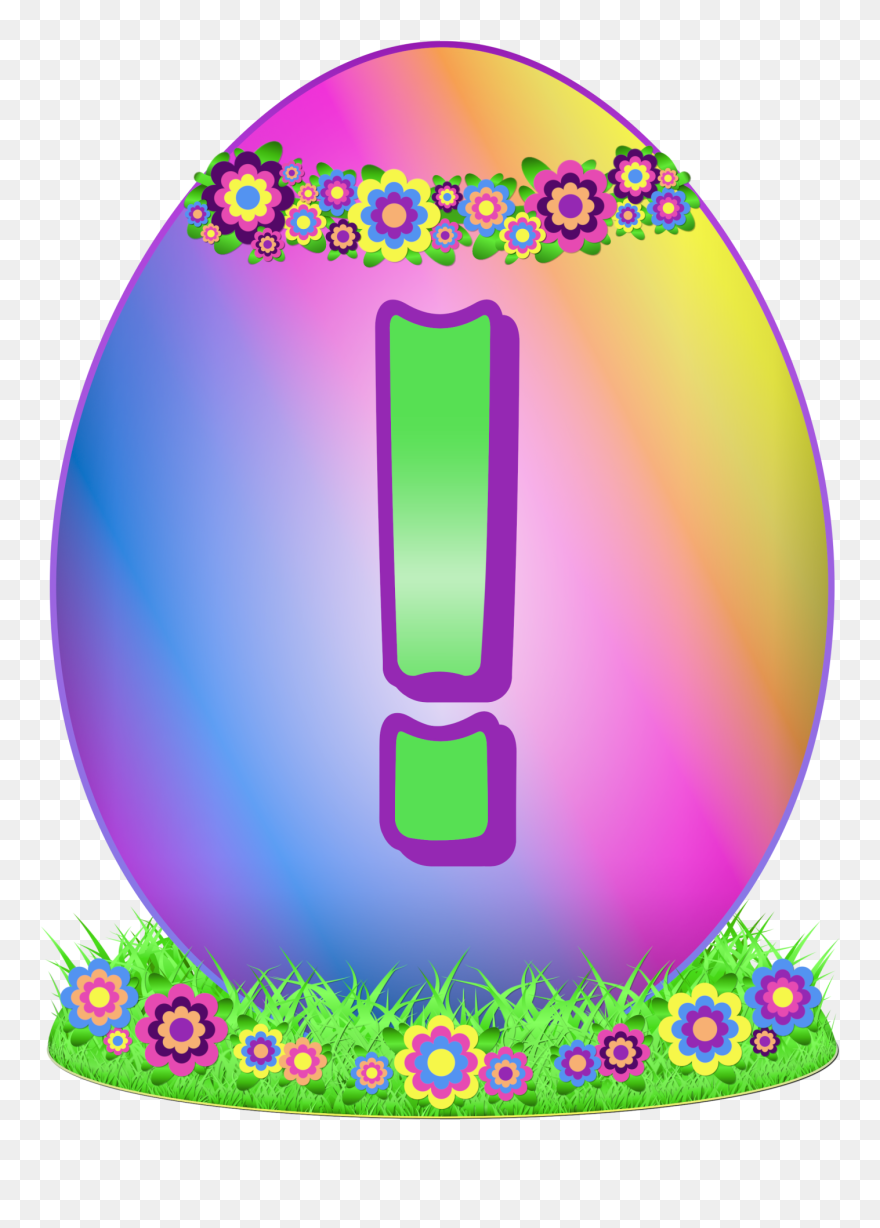 Easter Egg Letter S Clipart