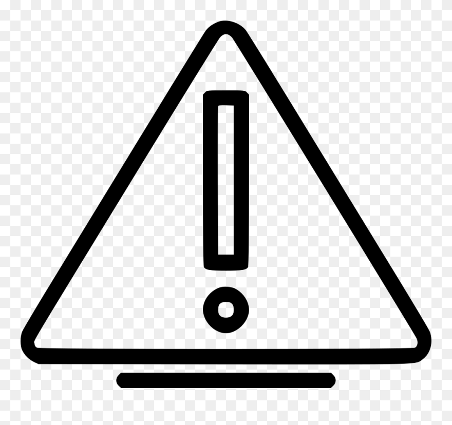Traffic Mark Exclamation Point Attention - Scalable Vector Graphics Clipart