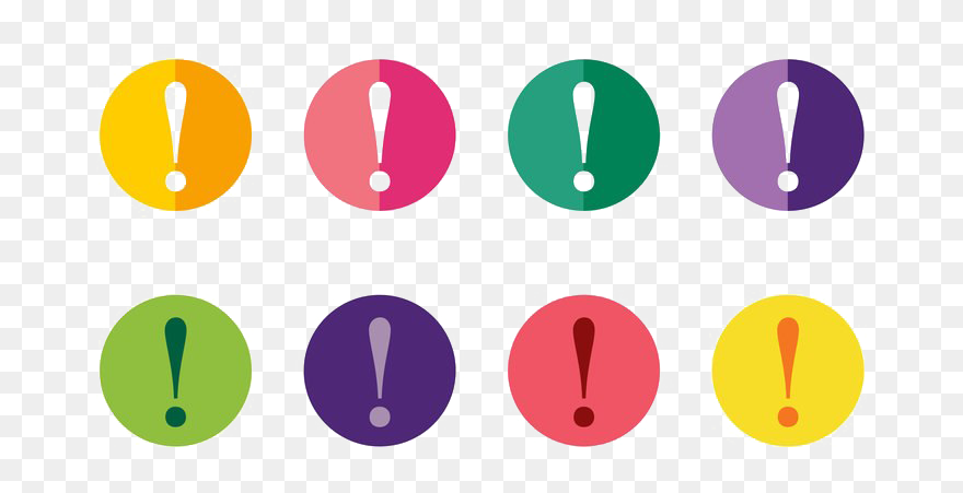 Exclamation Mark Png High Quality Image - Exclamation Points Clipart