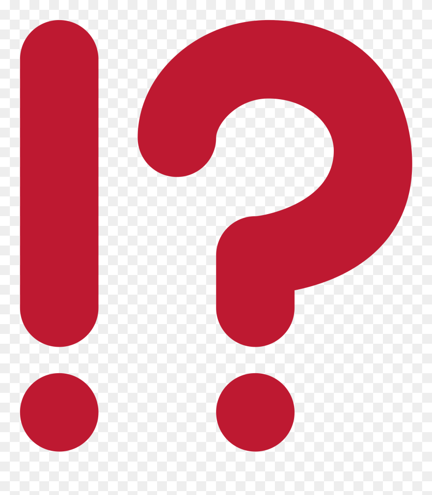 Question Mark And Exclamation Point Png Clipart