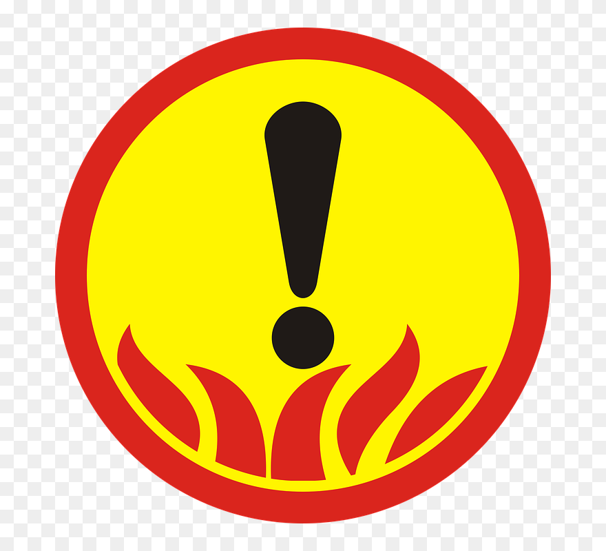 Ảnh Động Báo Đỏ Chấm Than Clipart