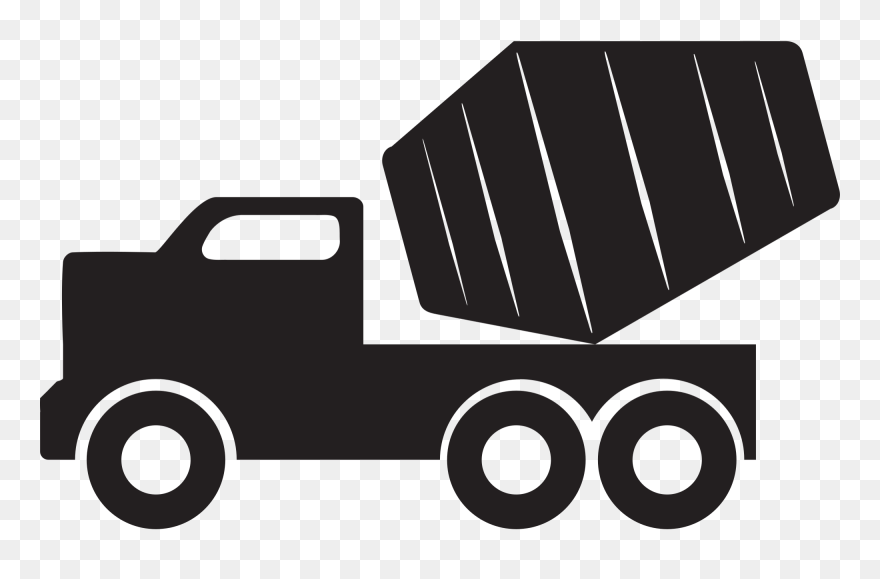 Mixer Truck Svg Clip Arts - Ready Mix Concrete Logo - Png Download