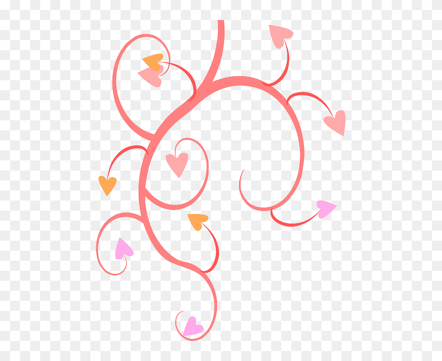 Wedding, Plants, Heart, Hearts, Valentine, Growing - Corazones Png Clipart