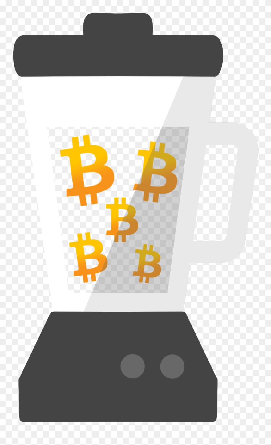 Bitcoin Mixer - Bitcoin Clipart