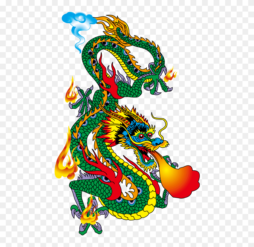 Chinese Dragon Minotaur - Chinese Dragon Images Png Clipart
