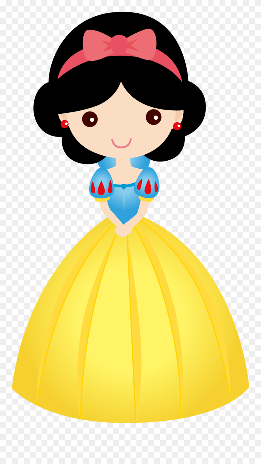 Disney Princes Babies Clip Art - Disney's Snow White Clip Art - Png Download