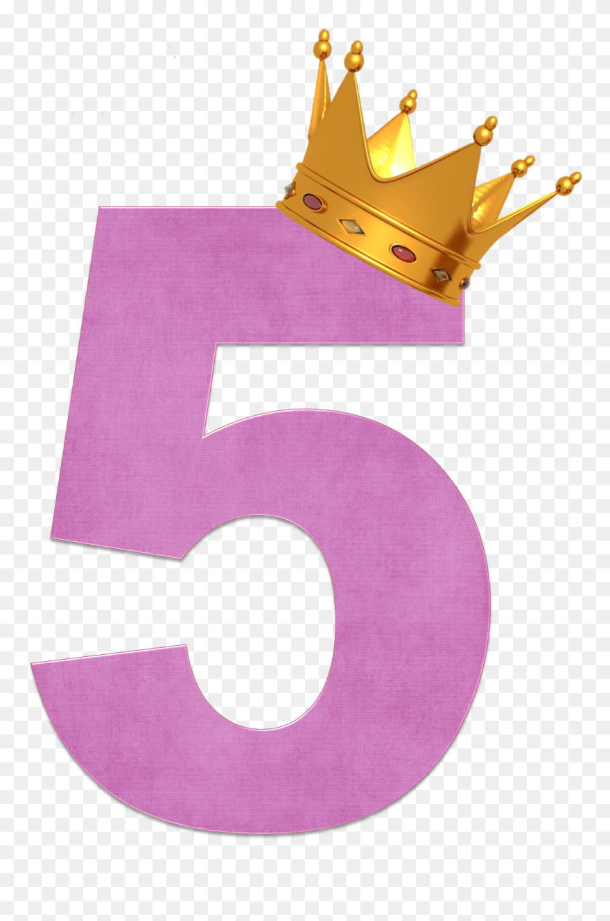 Ch B Coronitas De - Pink Birthday Number 3 Clipart