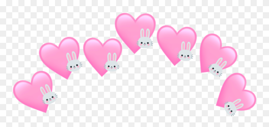 #heart #pinkheart #hearts #crown #tumblr #kawaii #pink - Kawaii Pink Png Clipart