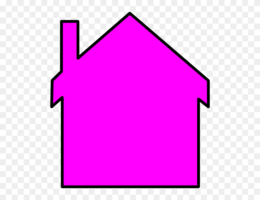 Pink House Logo-gook - Clip Art Logo Home Pink - Png Download