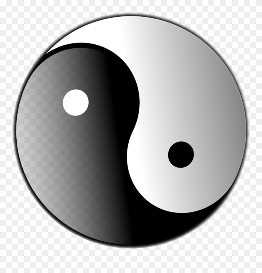 Paradox Productions - Yin Yang Symbol 3d Clipart