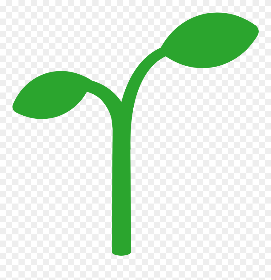 Transparent Background Plant Emoji , Png Download - Emoji Planta Clipart