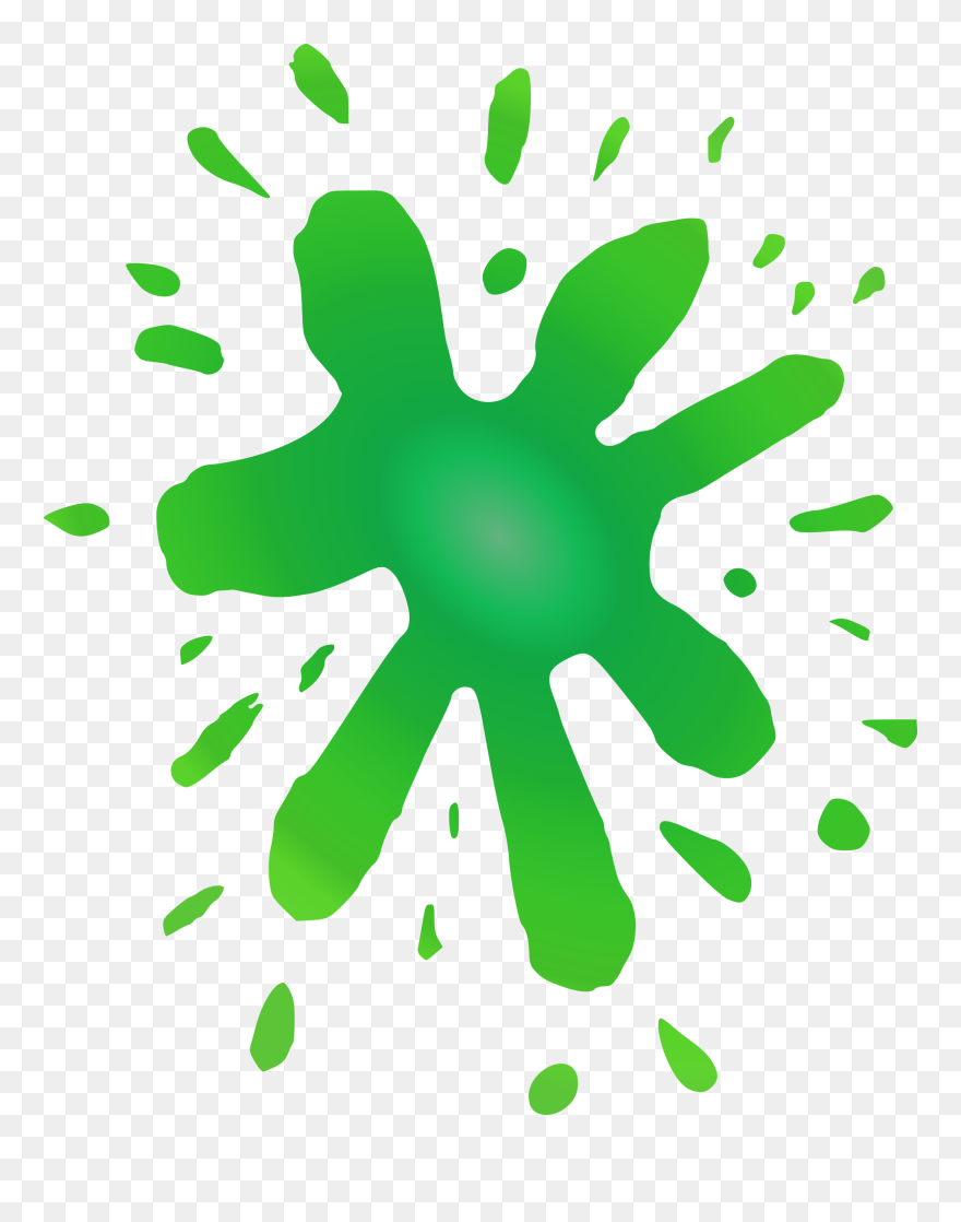 Clipart - Splat - Boogers Png Transparent Png