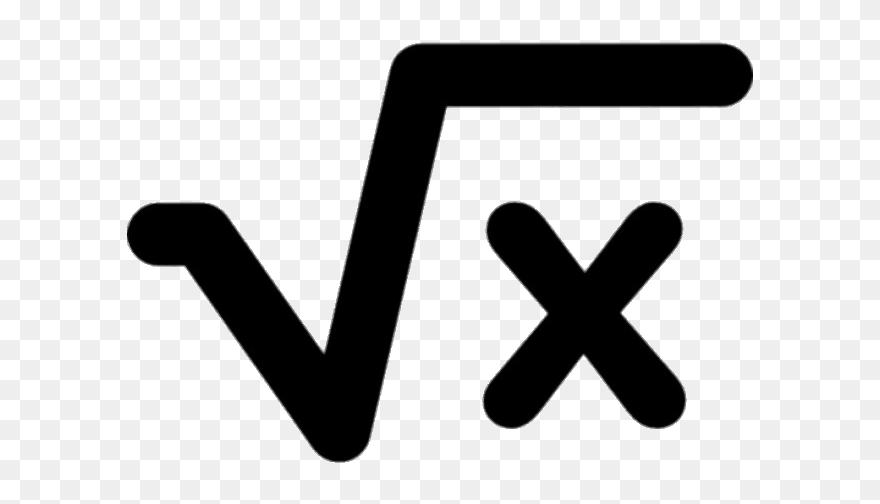 Square Root Of X - Square Root Of X Png Clipart
