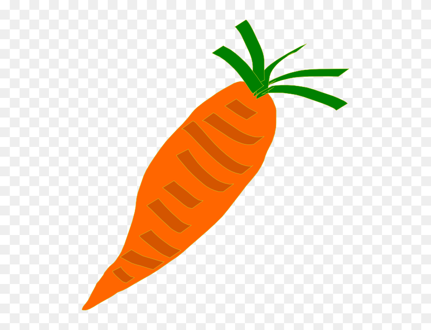 Carrot Clipart - Free Clip Art Images Of Vegetables - Png Download