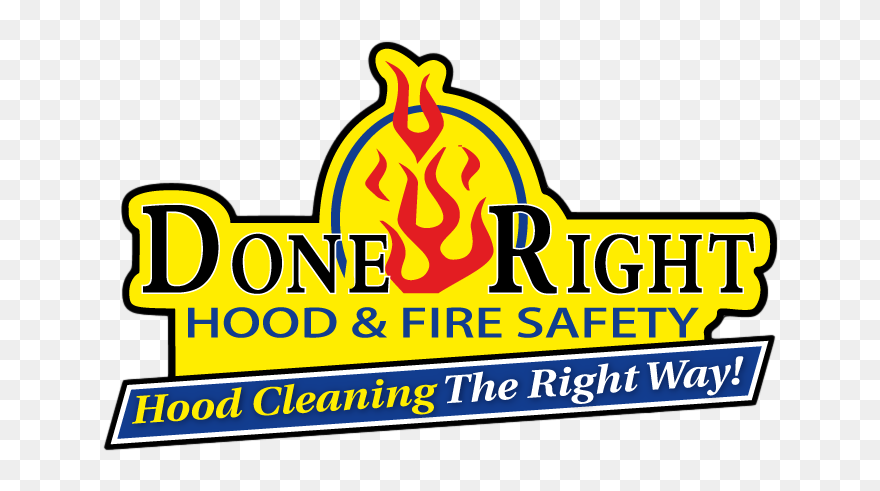 Done Right Hood & Fire Safety Logo - Done Right Hood And Fire Safety Clipart
