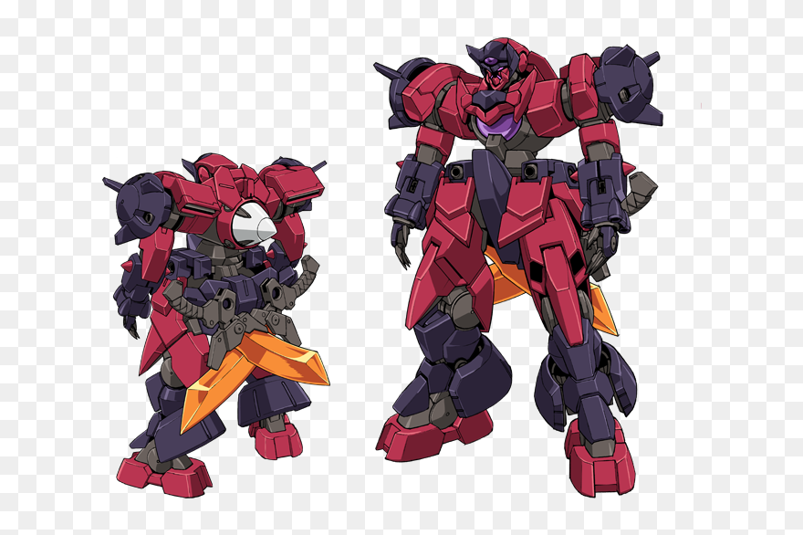 Gundam Build Divers - Ogre Mecha Clipart