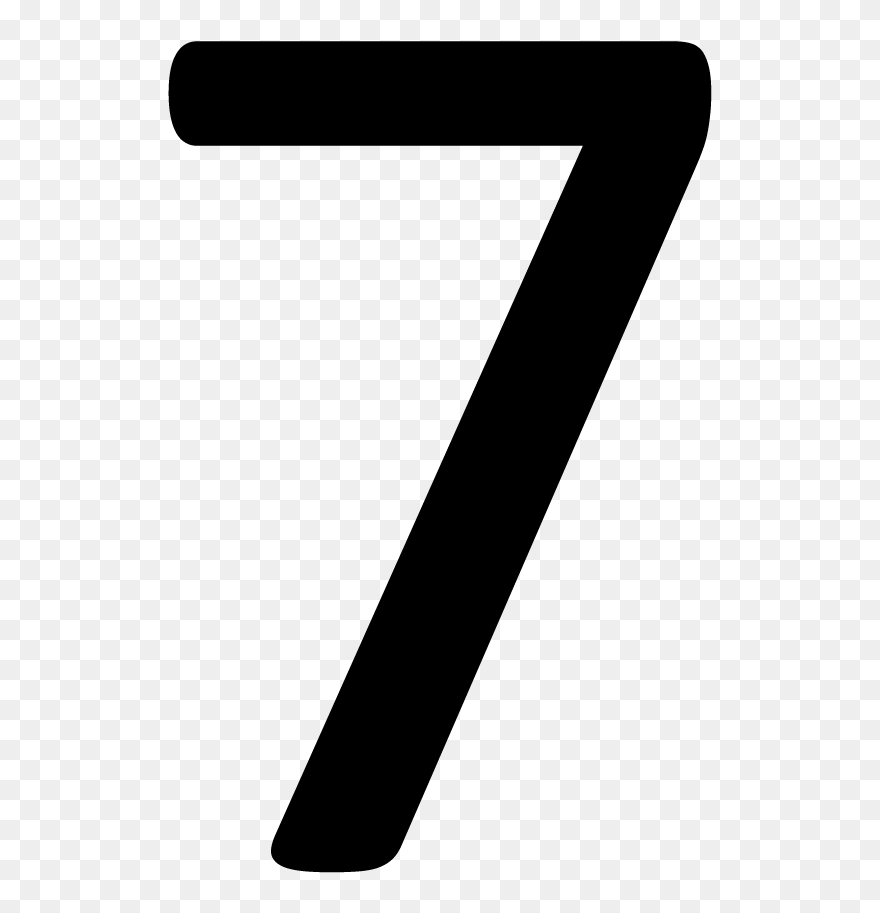 Number 7 Png - Sign Clipart