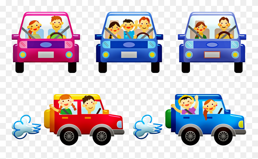 Car With People Png Clipart