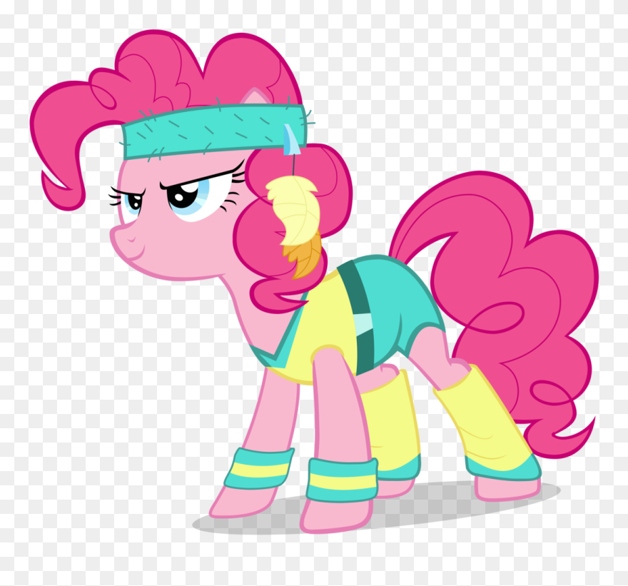 80"s Vector Background - Pony Creator Pinkie Pie Clipart
