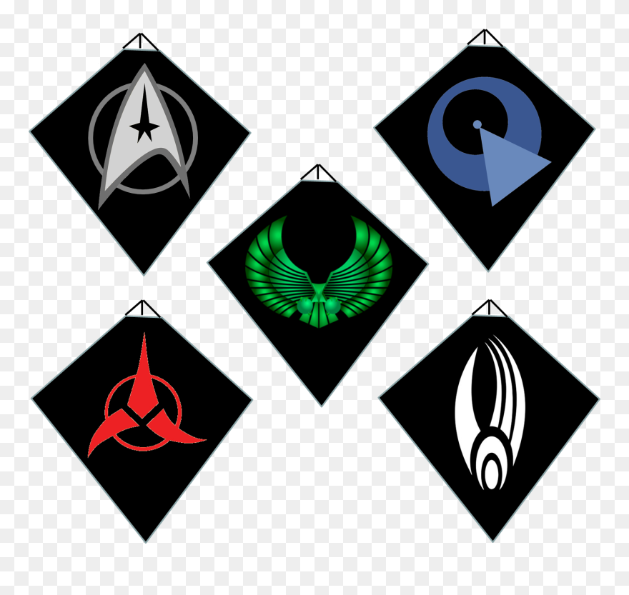 Vulcan Star Trek Logo Clipart