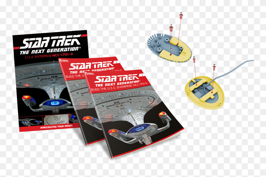 Transparent Star Trek Enterprise Clipart - Star Trek The Next Generation - Png Download