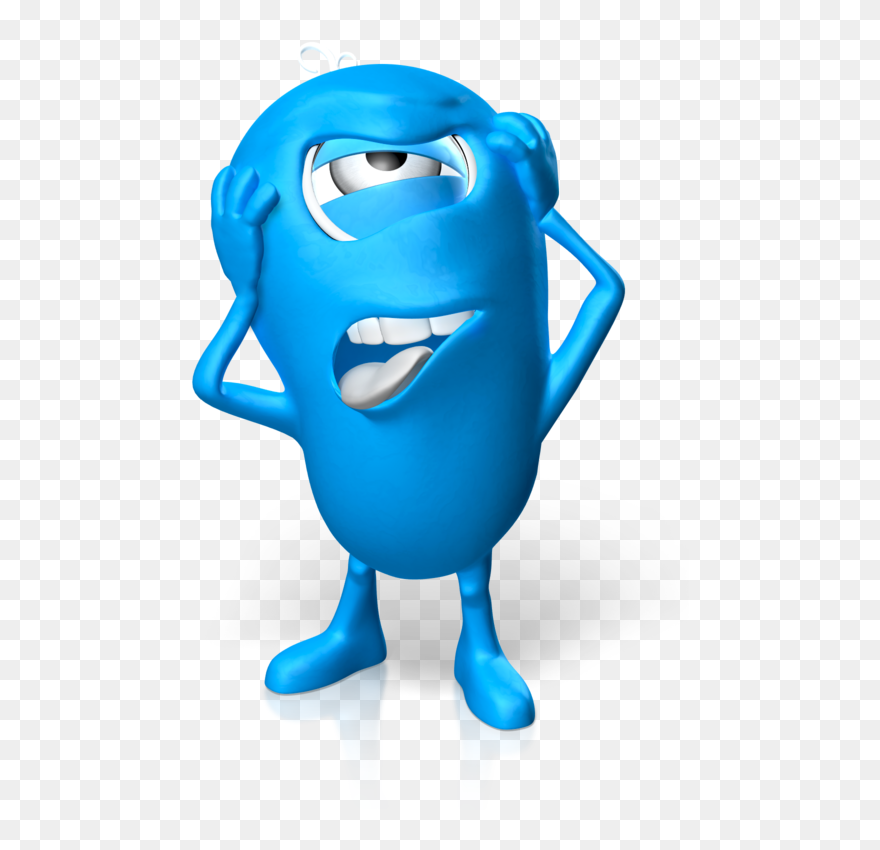 Character Frustrated Clipart