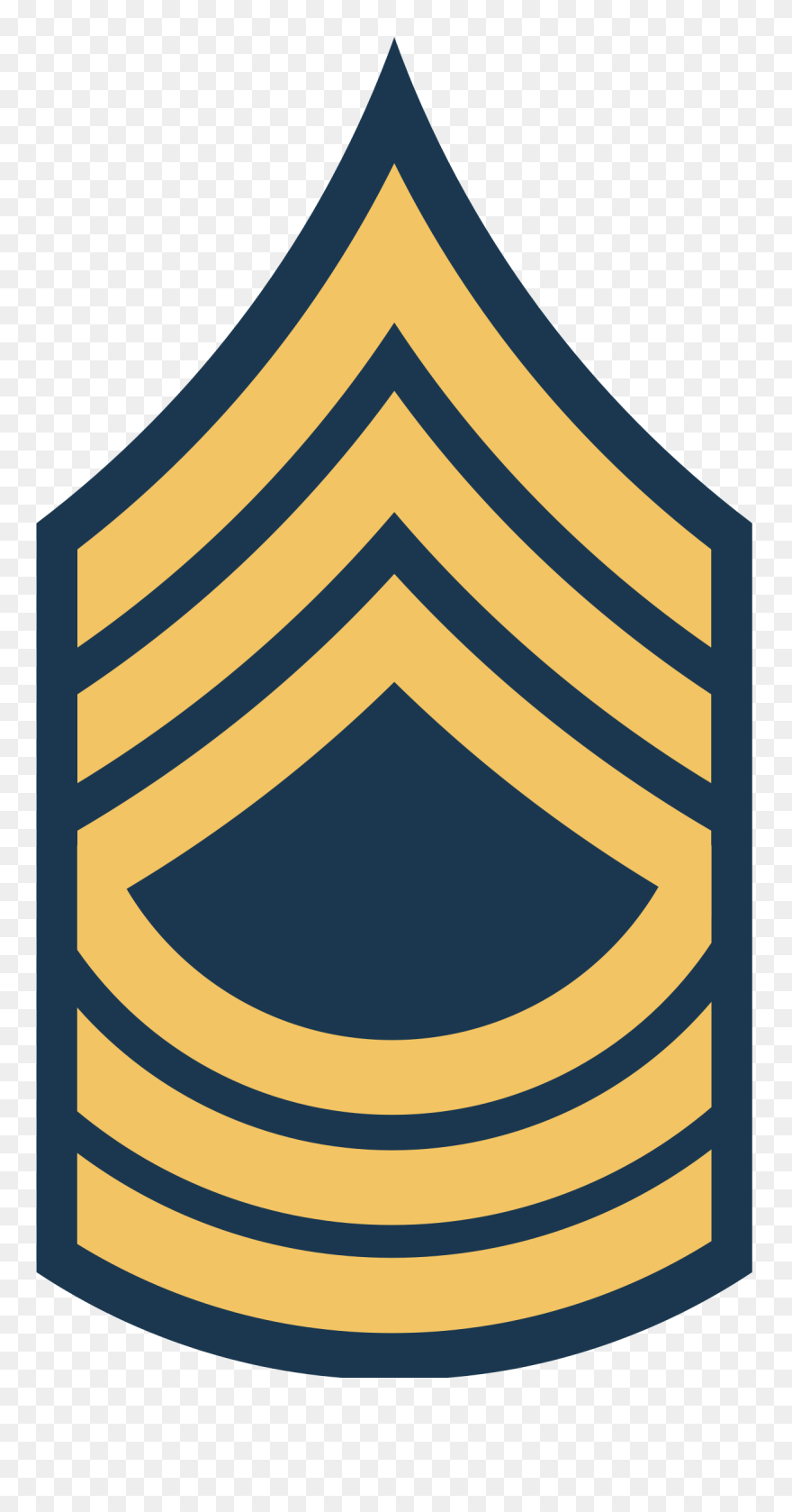 Army Master Sergeant Rank Clipart